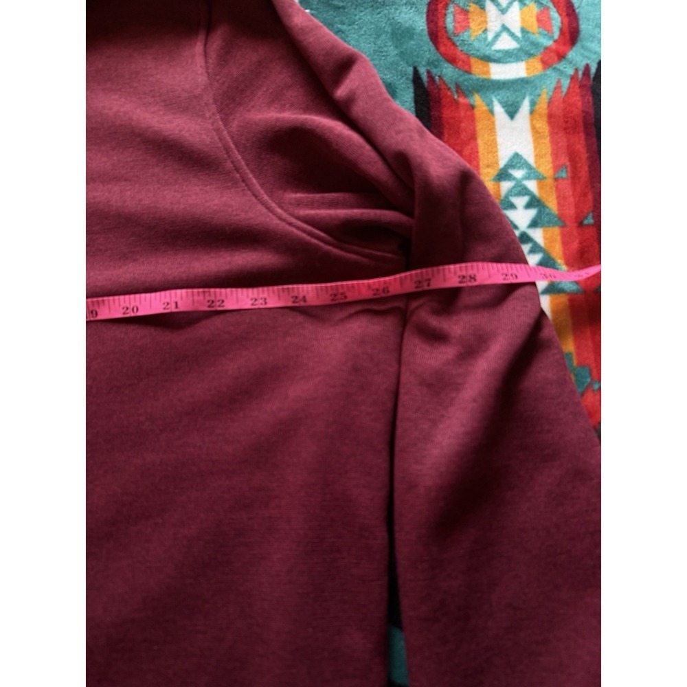Under Armour ColdGear 1/4 Zip Pullover Mens 3XL Tall Red Loose Fit - Picture 6 of 8